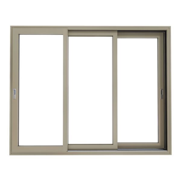 Aluminium hefschuifpui 3-delig met twee kanten schuivend - Afbeelding 2
