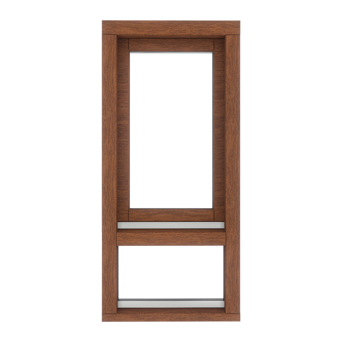 Houten draaikiepraam met onderlicht 2 Houten draaikiepraam met onderlicht - Afbeelding 2