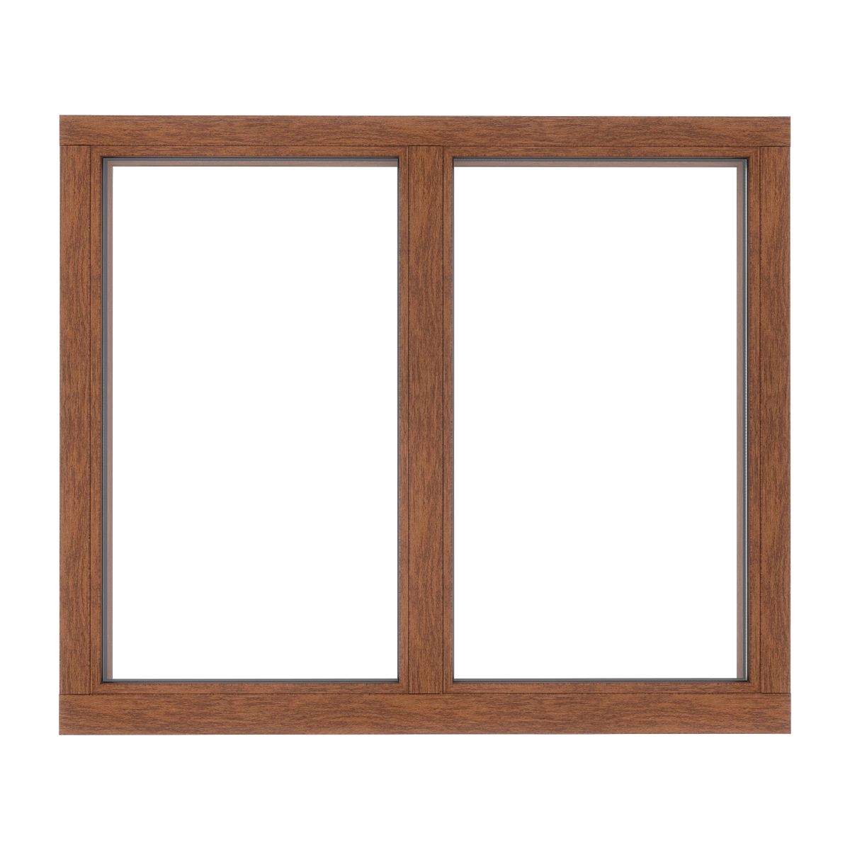 Houten vast glaskozijn horizontaal | 2 vaks 4 Houten vast glaskozijn horizontaal | 2 vaks - Afbeelding 4