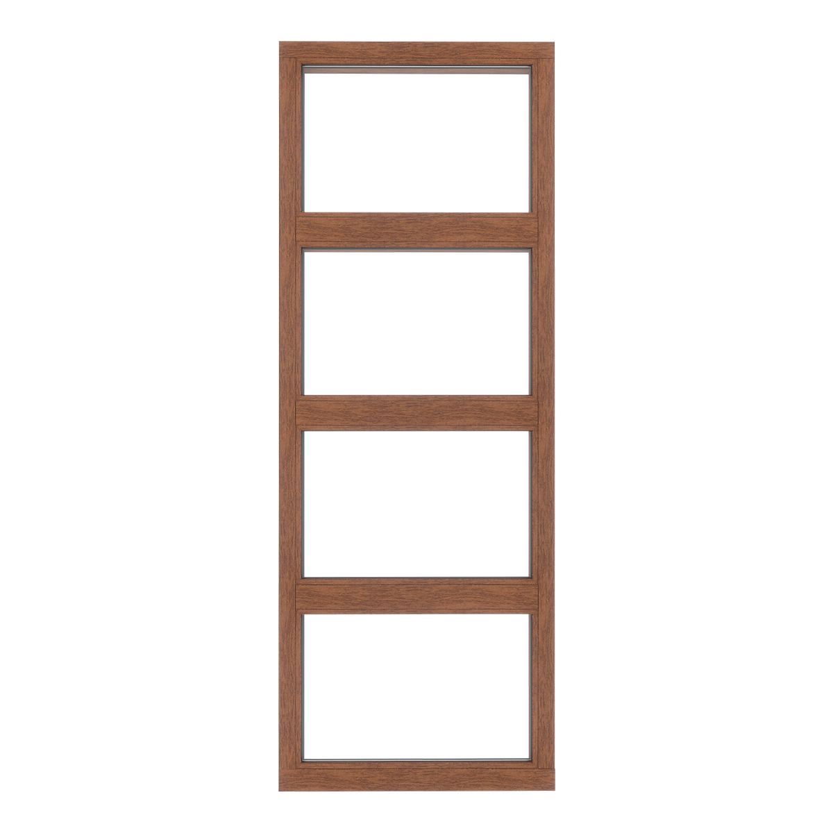 Houten vast glaskozijn verticaal | 4 vaks 4 Houten vast glaskozijn verticaal | 4 vaks - Afbeelding 4