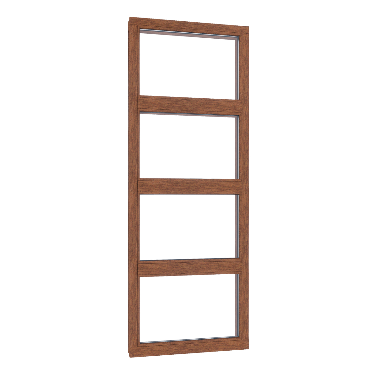 Houten vast glaskozijn verticaal | 4 vaks 3 Houten vast glaskozijn verticaal | 4 vaks - Afbeelding 3