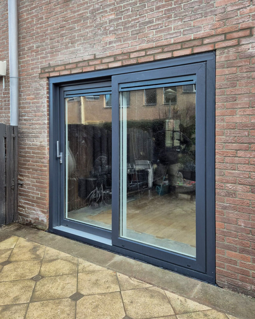 Kosten kunststof schuifpui