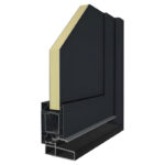 Partumonline: leverancier van Deceuninck kozijnen 2 Deceuninck elegant 115 verdiept deurprofiel