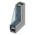 Aluprof MB 86N SI kozijnprofiel