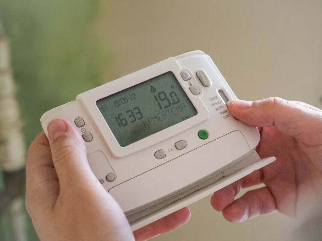 Thermostaat energieverbruik lage U-waarde kozijnen